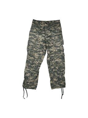 US Army ACU Pants Mens Small Short Digital Camo Cargo Ripstop Tactical Military
